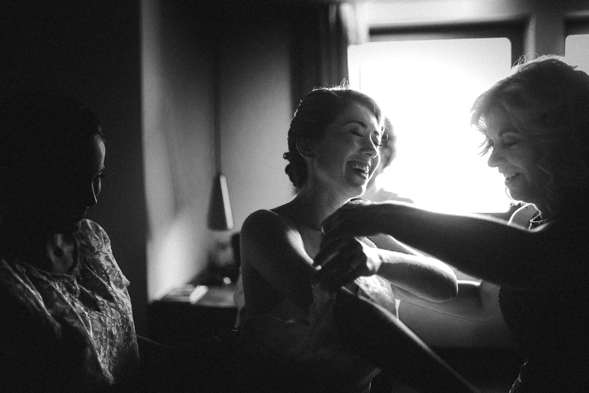 Getting ready, wedding photograph 9